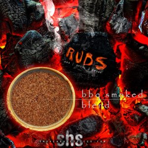 Smokehouse Spices - Website, Blog & Social Media graphic promoting BBQ Spice Rubs