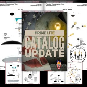 Primelite Mfg - Graphic promoting online catalog update