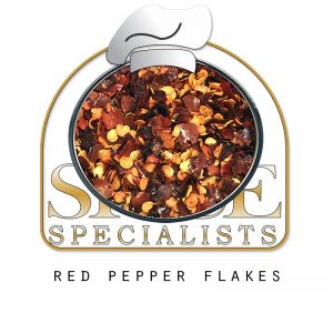 Spice Specialist- Website, Blog & Social Media Graphic promoting spice Red  Pepper